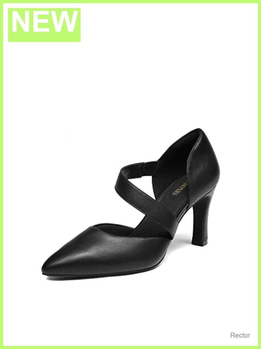 Women's Comfortable Work Pumps with Pointed Toe, 3 Inch Heel